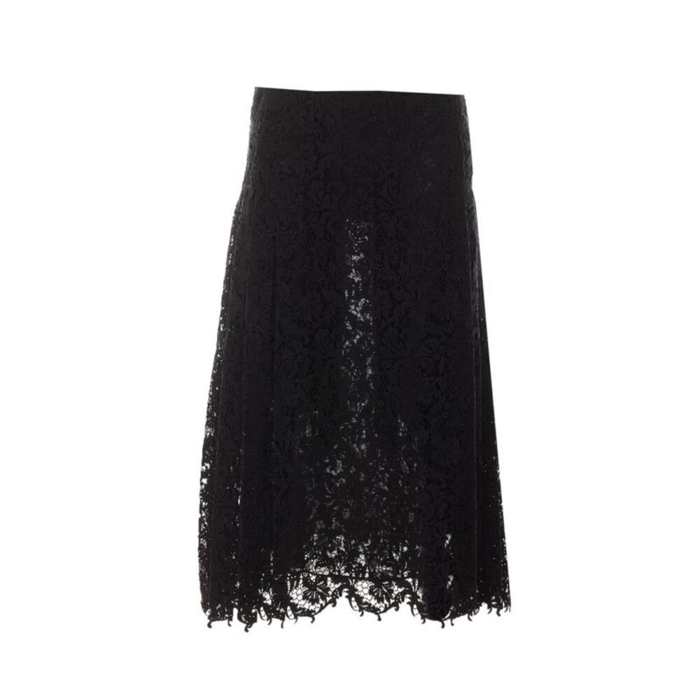 Fendi Women Lace Midi Skirt